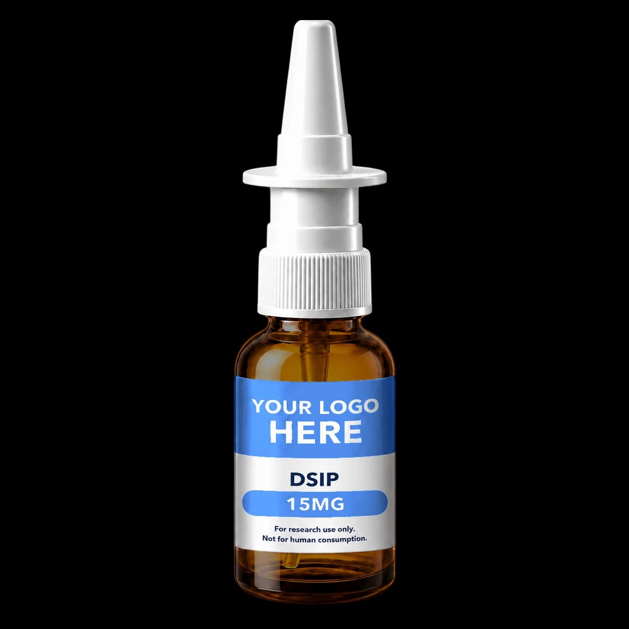 Wholesale DSIP Liquid Spray 15mg nasal spray bottle — Wholesale Peptide Supply
