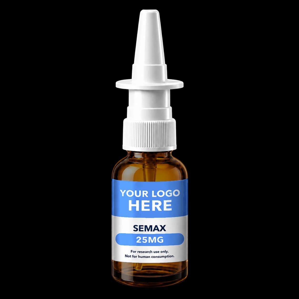 Wholesale Semax Liquid Spray 25mg nasal spray bottle — Wholesale Peptide Supply