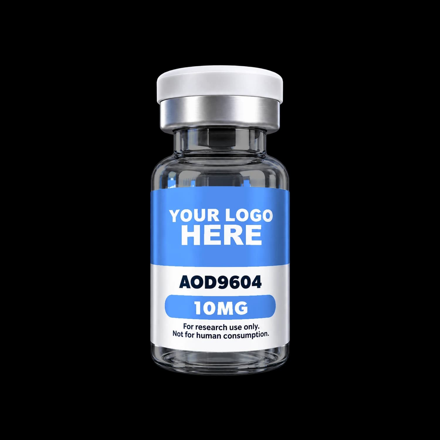 Wholesale AOD-9604 10mg lyophilized vial — Wholesale Peptide Supply