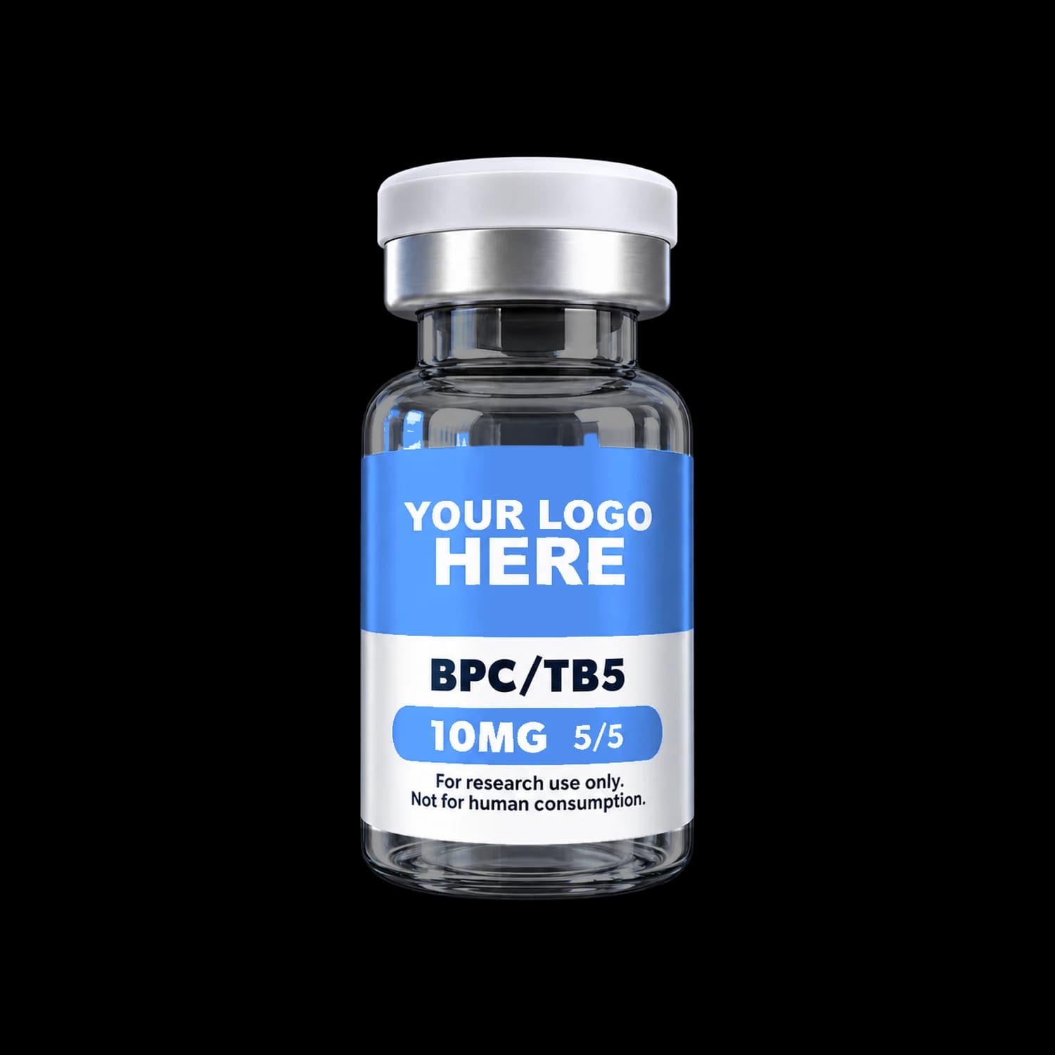 Wholesale BPC/TB5 Blend 10mg lyophilized vial — Wholesale Peptide Supply