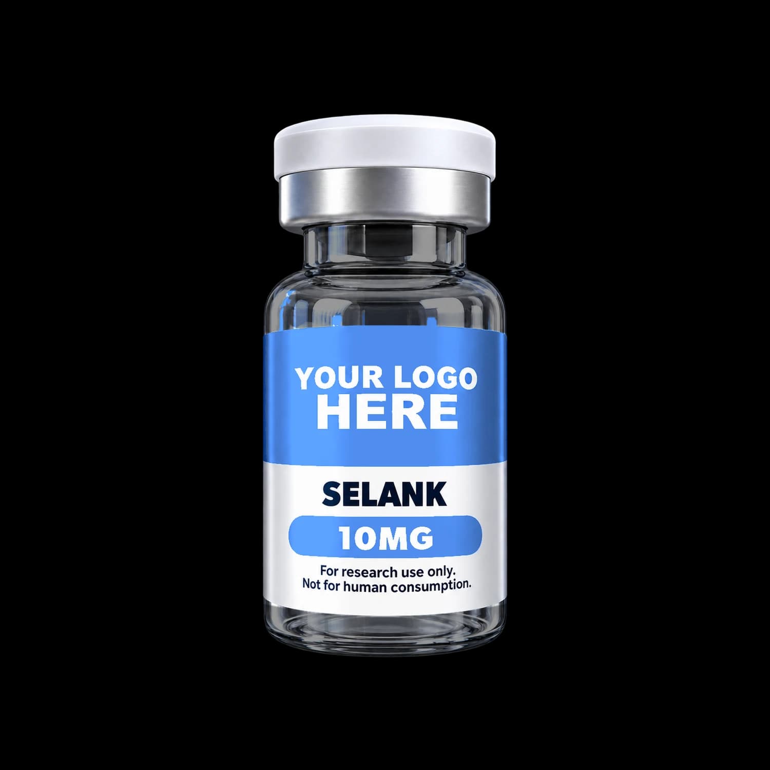 Wholesale Selank 10mg lyophilized vial — Wholesale Peptide Supply
